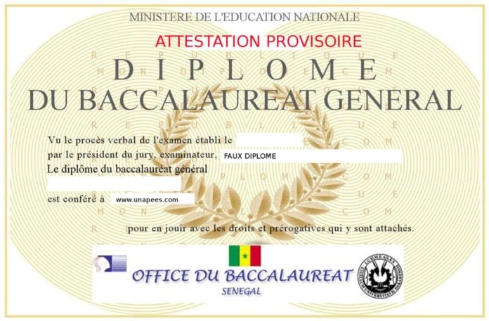 Arrêté relatif à la tenue de l’examen du BAC 2023 au Sénégal