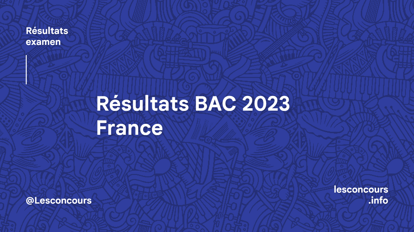 Résultats BAC 2023 France
